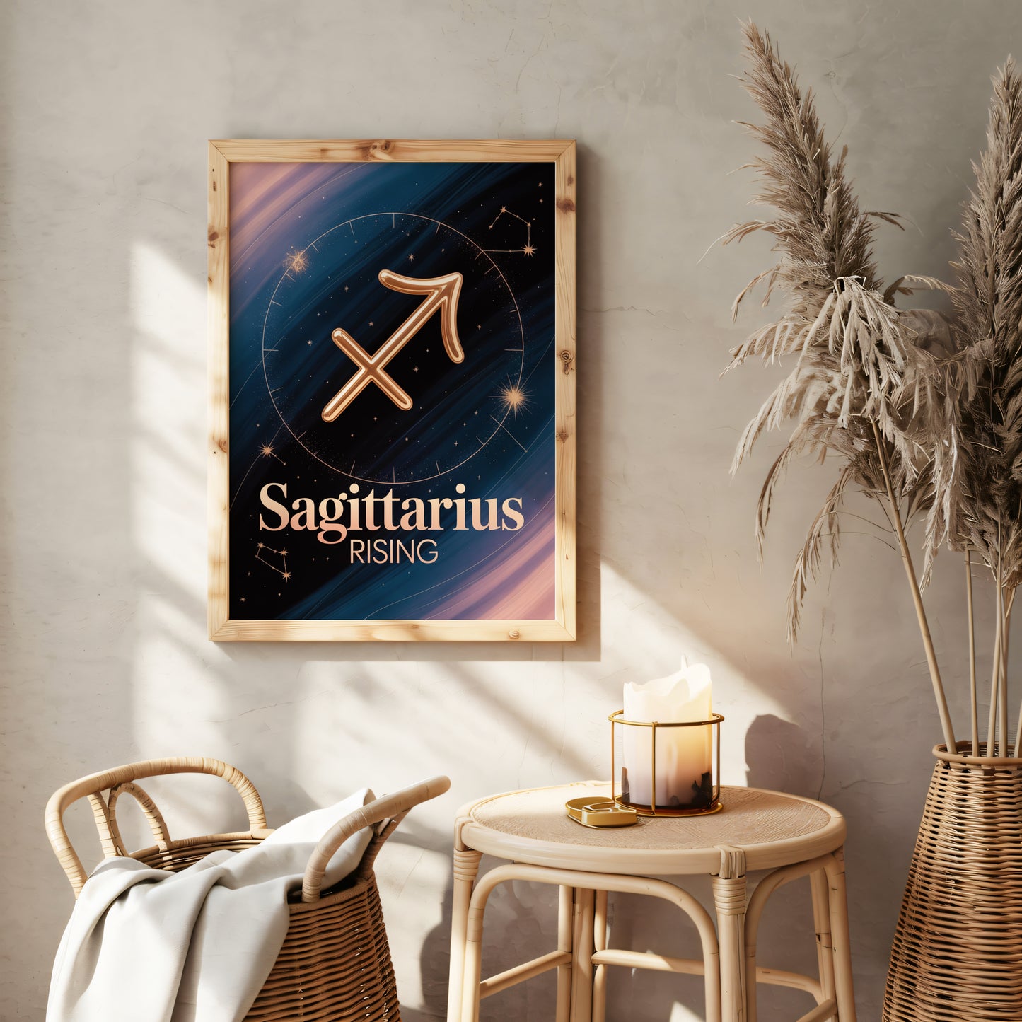 Sagittarius Elegant Wall Art