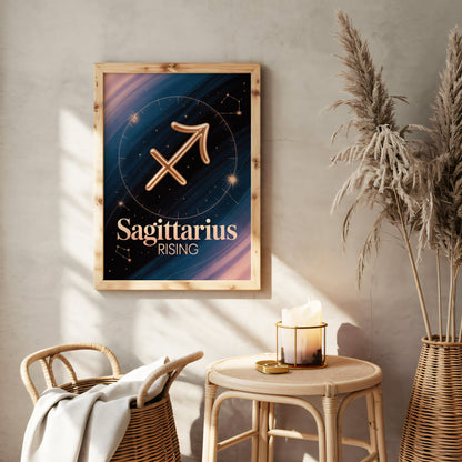 Sagittarius Elegant Wall Art
