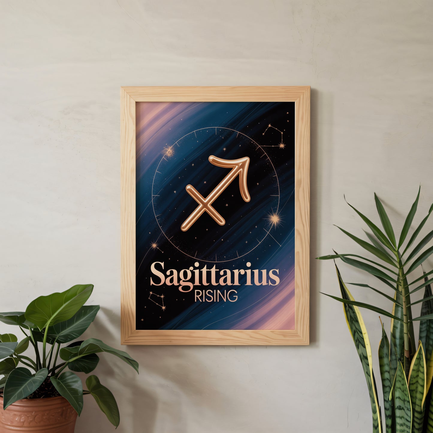Sagittarius Elegant Wall Art