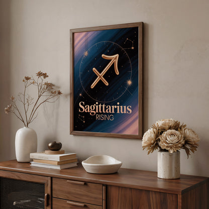 Sagittarius Elegant Wall Art