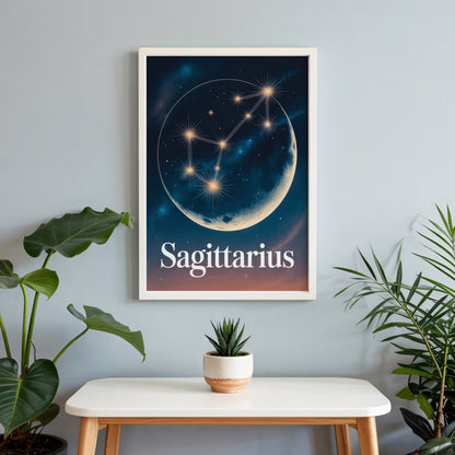 Sagittarius Celestial Wall Art