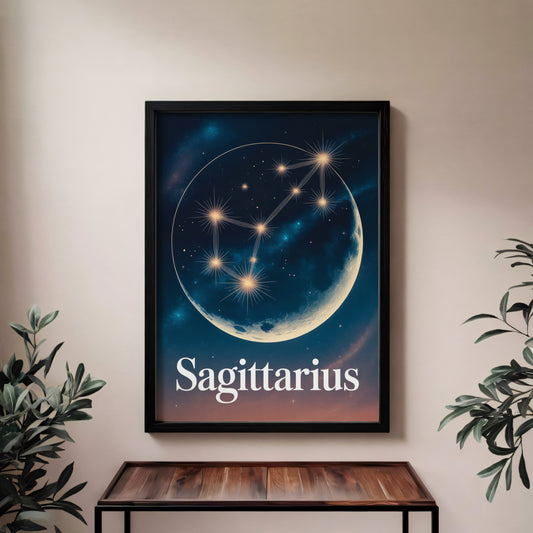 Sagittarius Celestial Wall Art