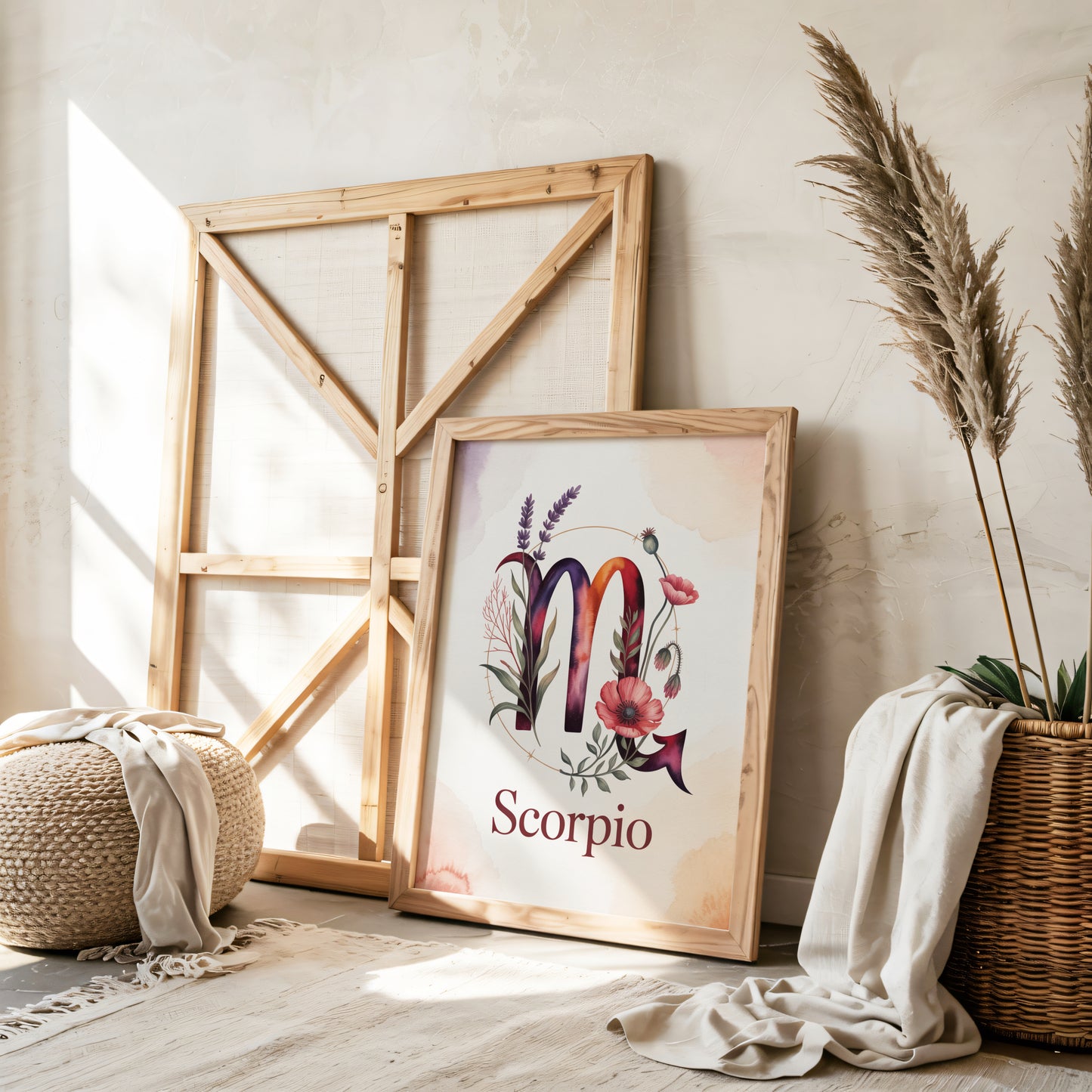 Scorpio Delicate Wall Art