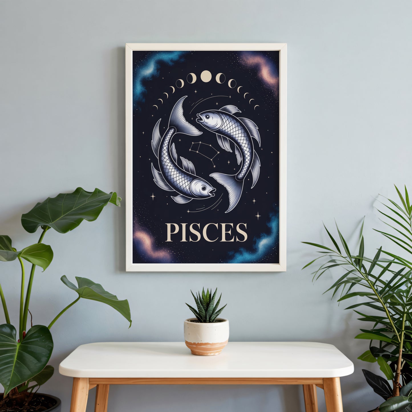 Pisces Detailed Wall Art
