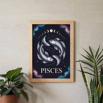 Pisces Detailed Wall Art