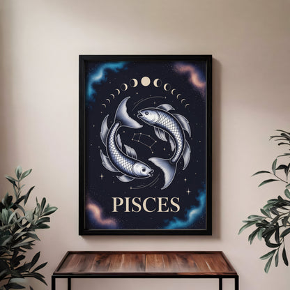 Pisces Detailed Wall Art
