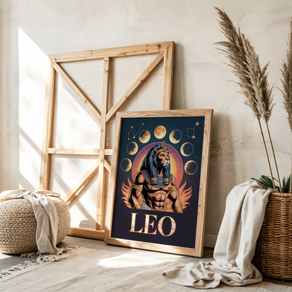 Leo Mystical Wall Art