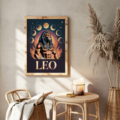 Leo Mystical Wall Art