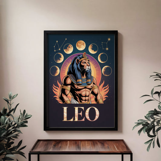 Leo Mystical Wall Art
