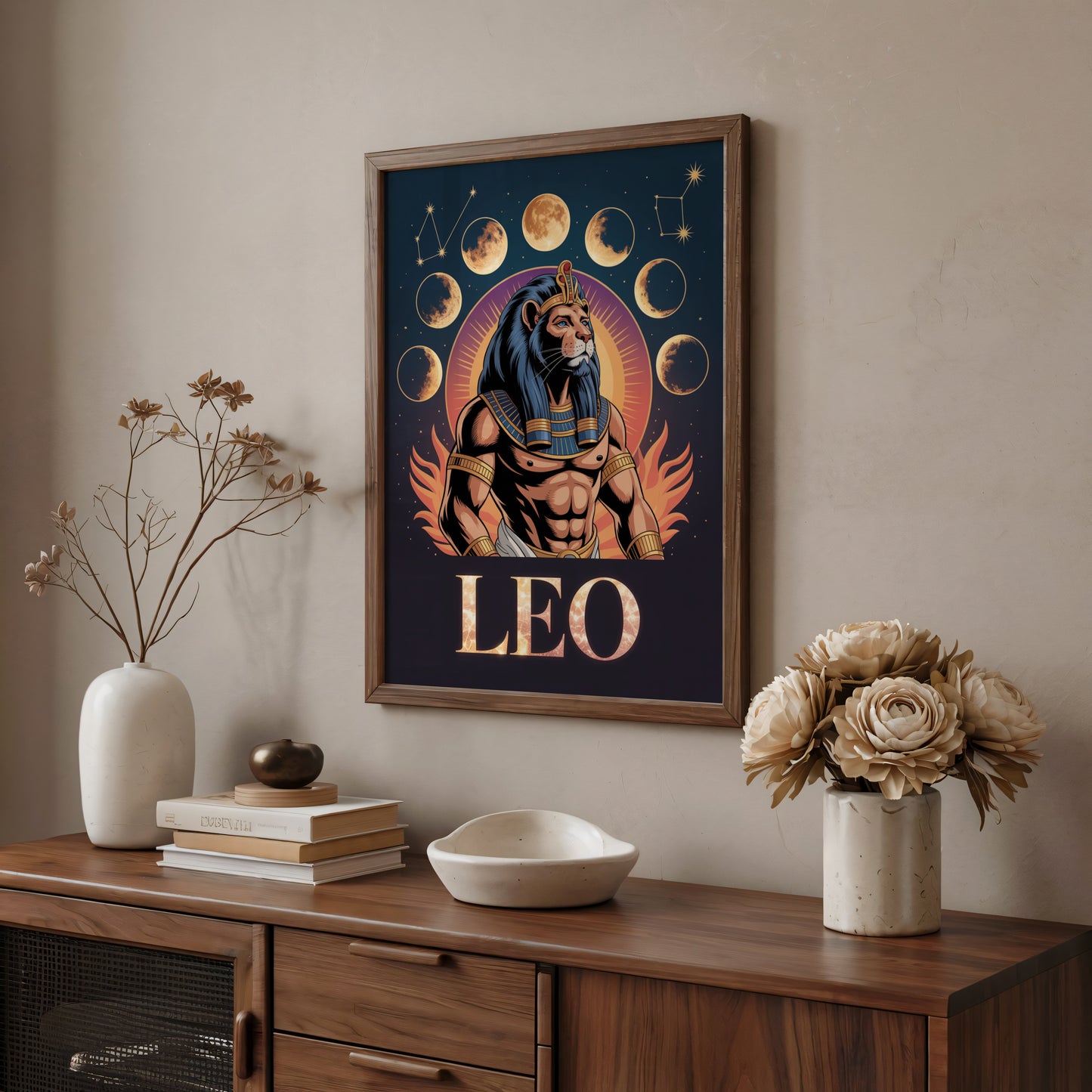 Leo Mystical Wall Art