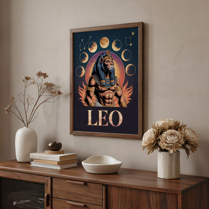 Leo Mystical Wall Art