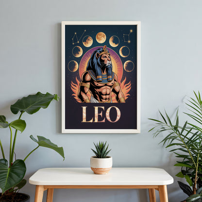 Leo Mystical Wall Art