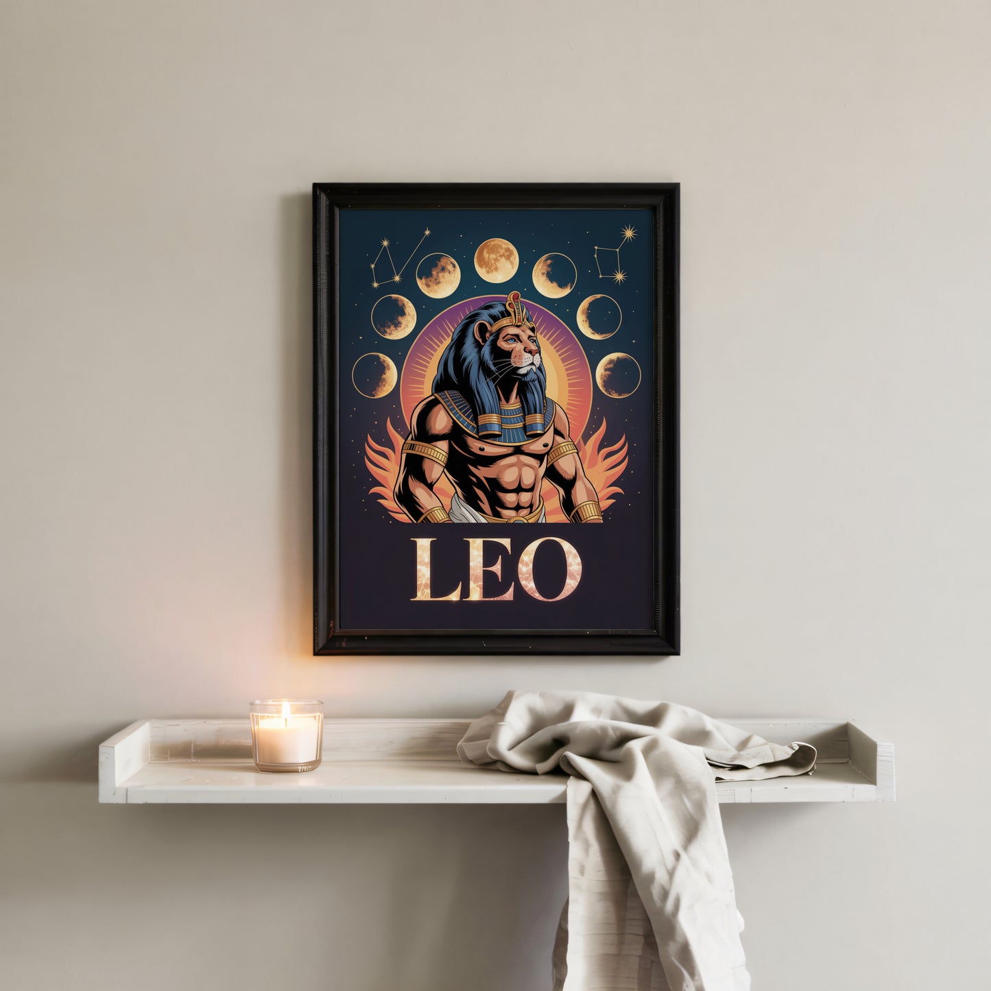 Leo Mystical Wall Art