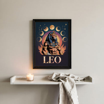 Leo Mystical Wall Art