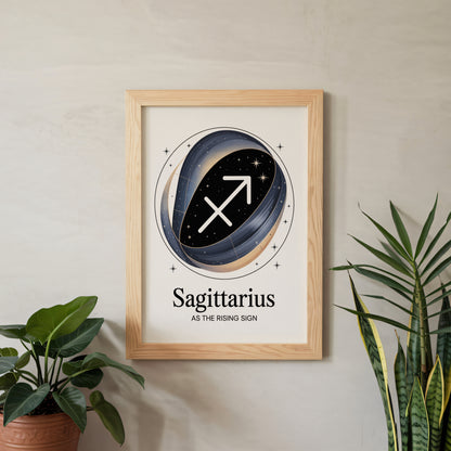Sagittarius Birth Wall Art
