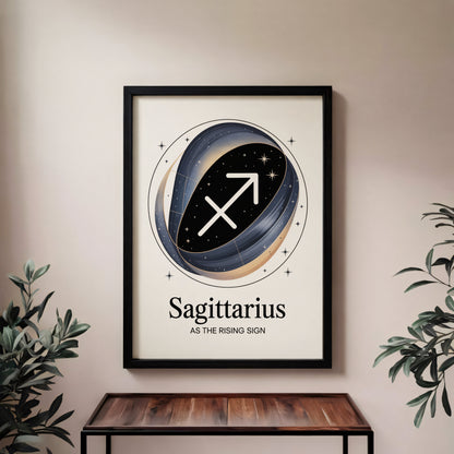 Sagittarius Birth Wall Art
