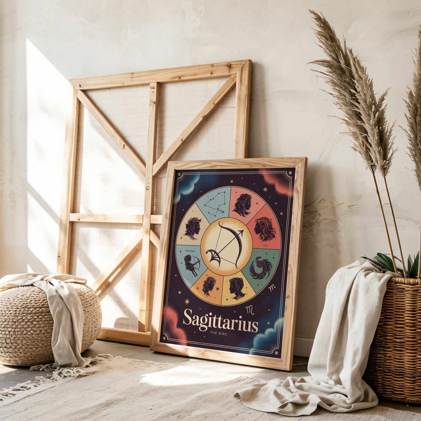 Sagittarius Colour Wall Art