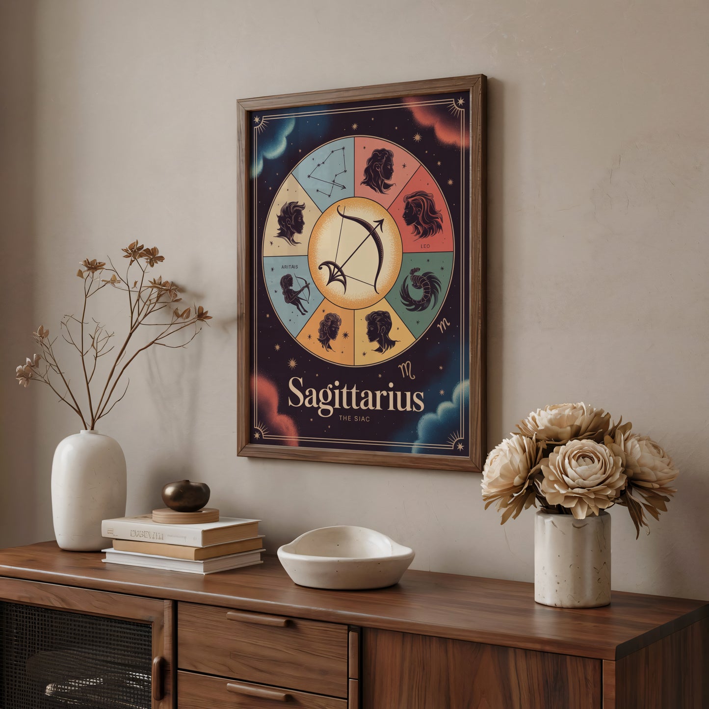Sagittarius Colour Wall Art