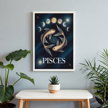 Pisces Active Wall Art