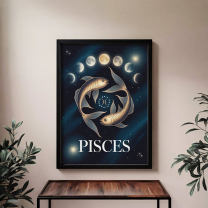 Pisces Active Wall Art