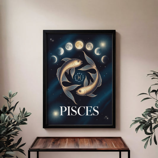 Pisces Active Wall Art