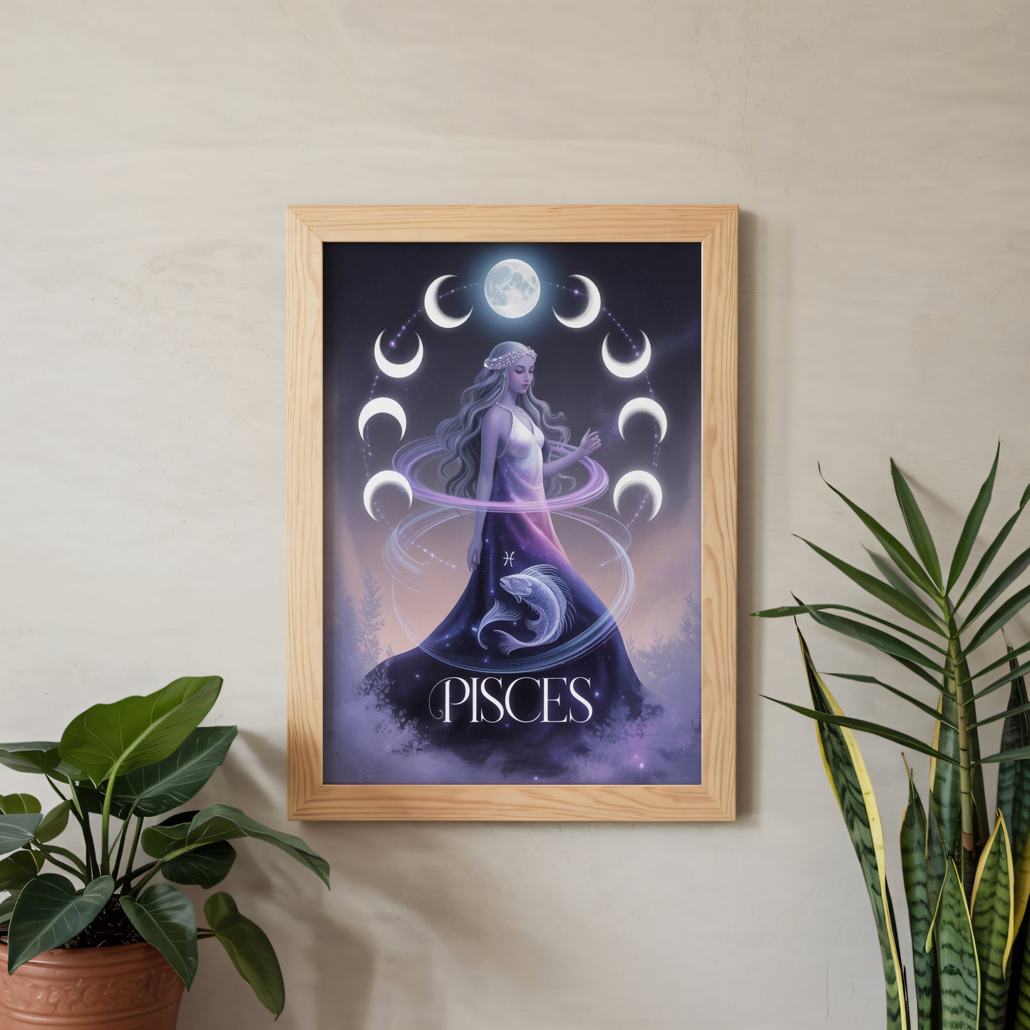 Pisces Digital Wall Art