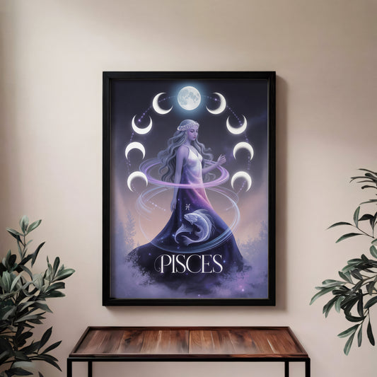 Pisces Digital Wall Art