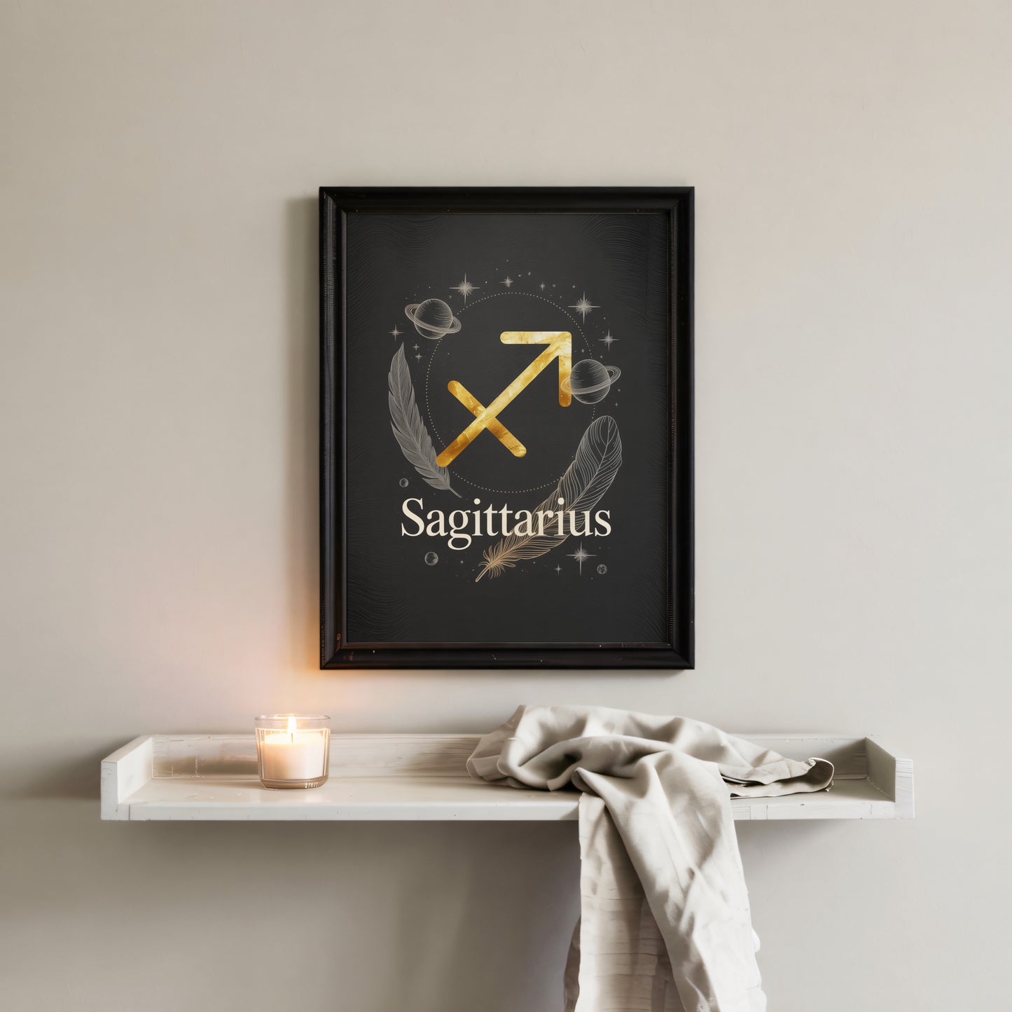 Sagittarius Bold Wall Art