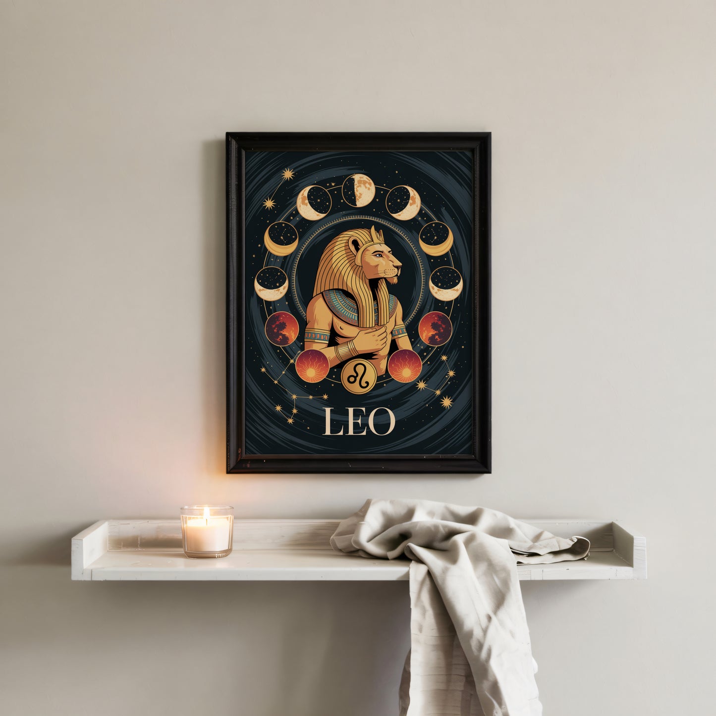 Leo Arc Wall Art