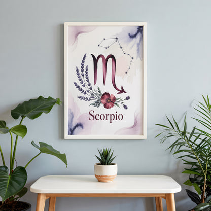 Scorpio Earth Wall Art