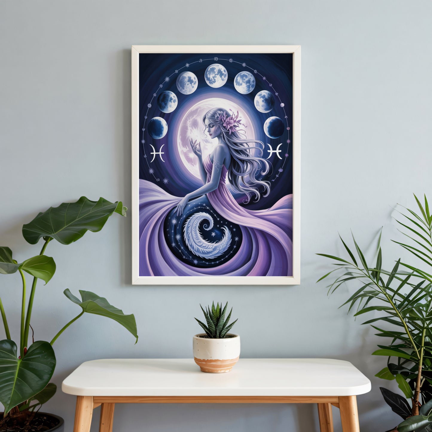 Pisces Vivid Wall Art