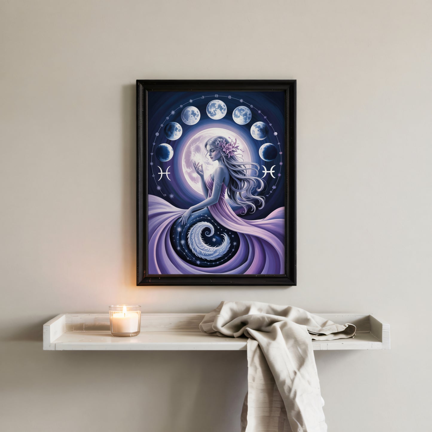 Pisces Vivid Wall Art