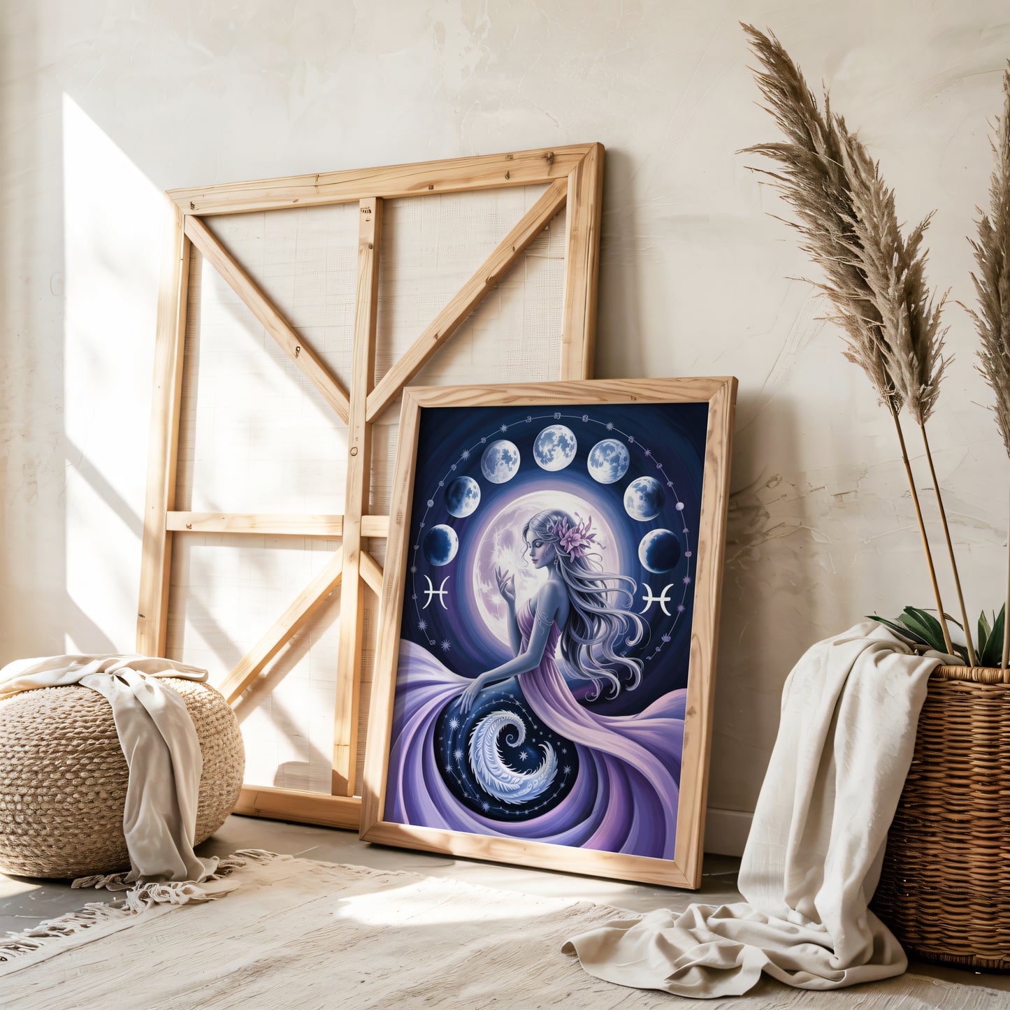 Pisces Vivid Wall Art