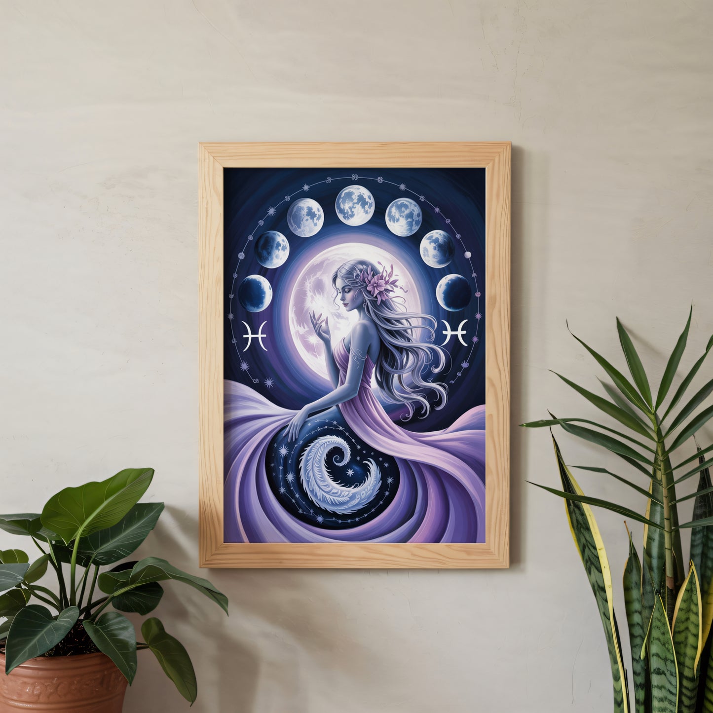 Pisces Vivid Wall Art