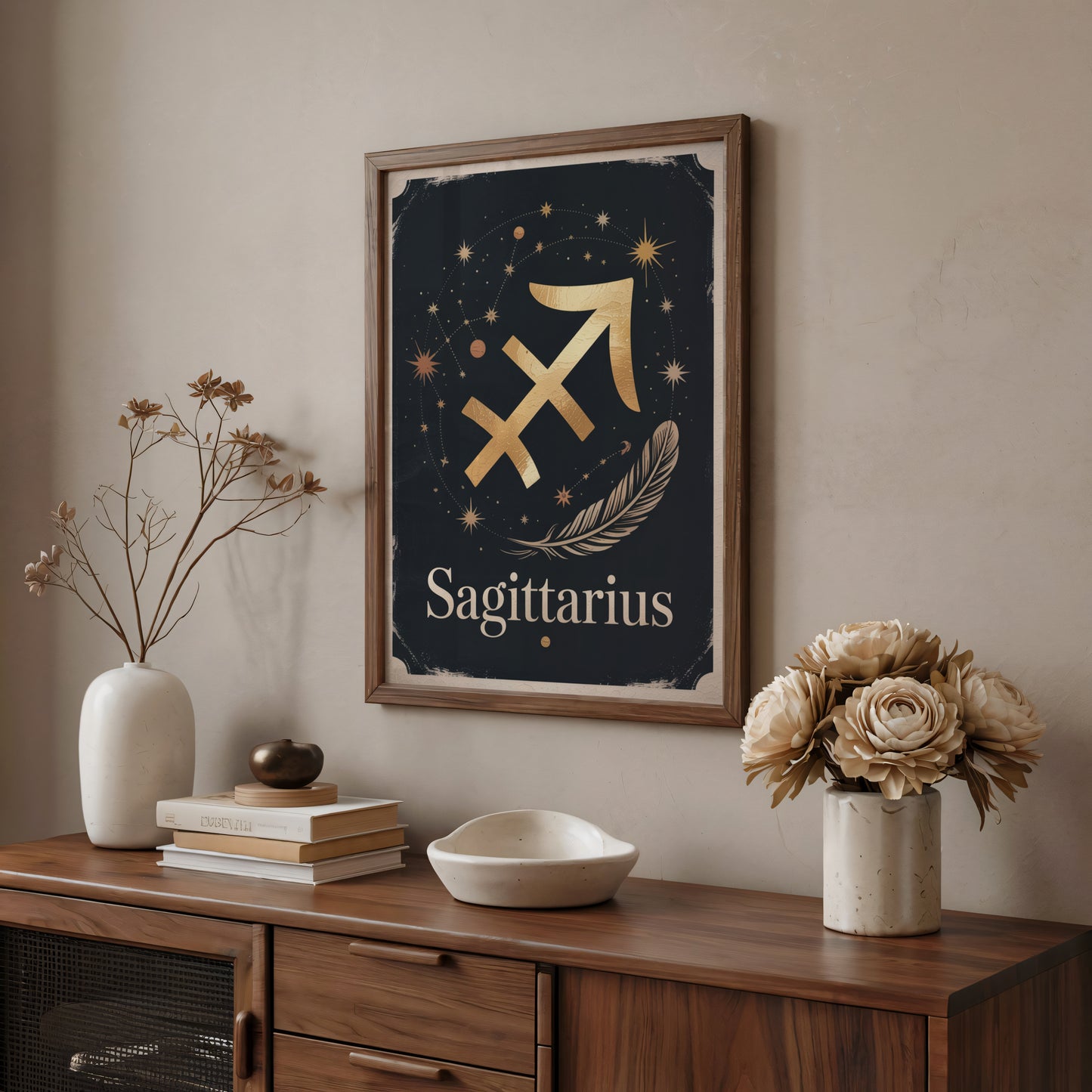 Sagittarius Subtle Wall Art