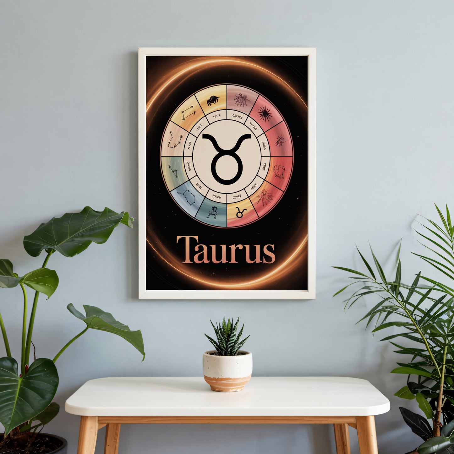 Taurus Circular Wall Art