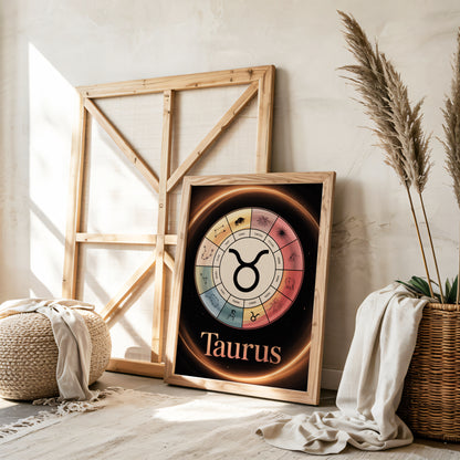 Taurus Circular Wall Art
