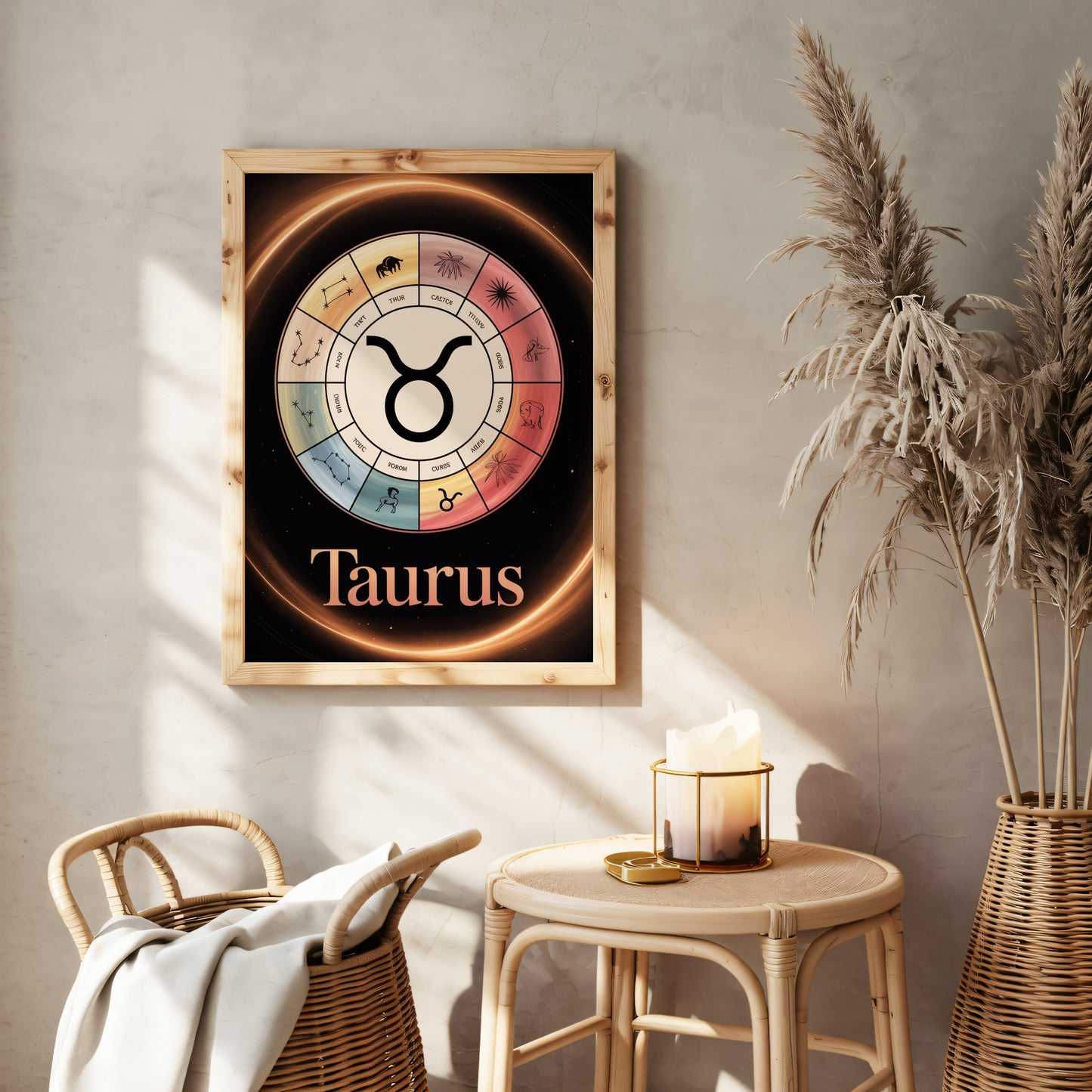 Taurus Circular Wall Art