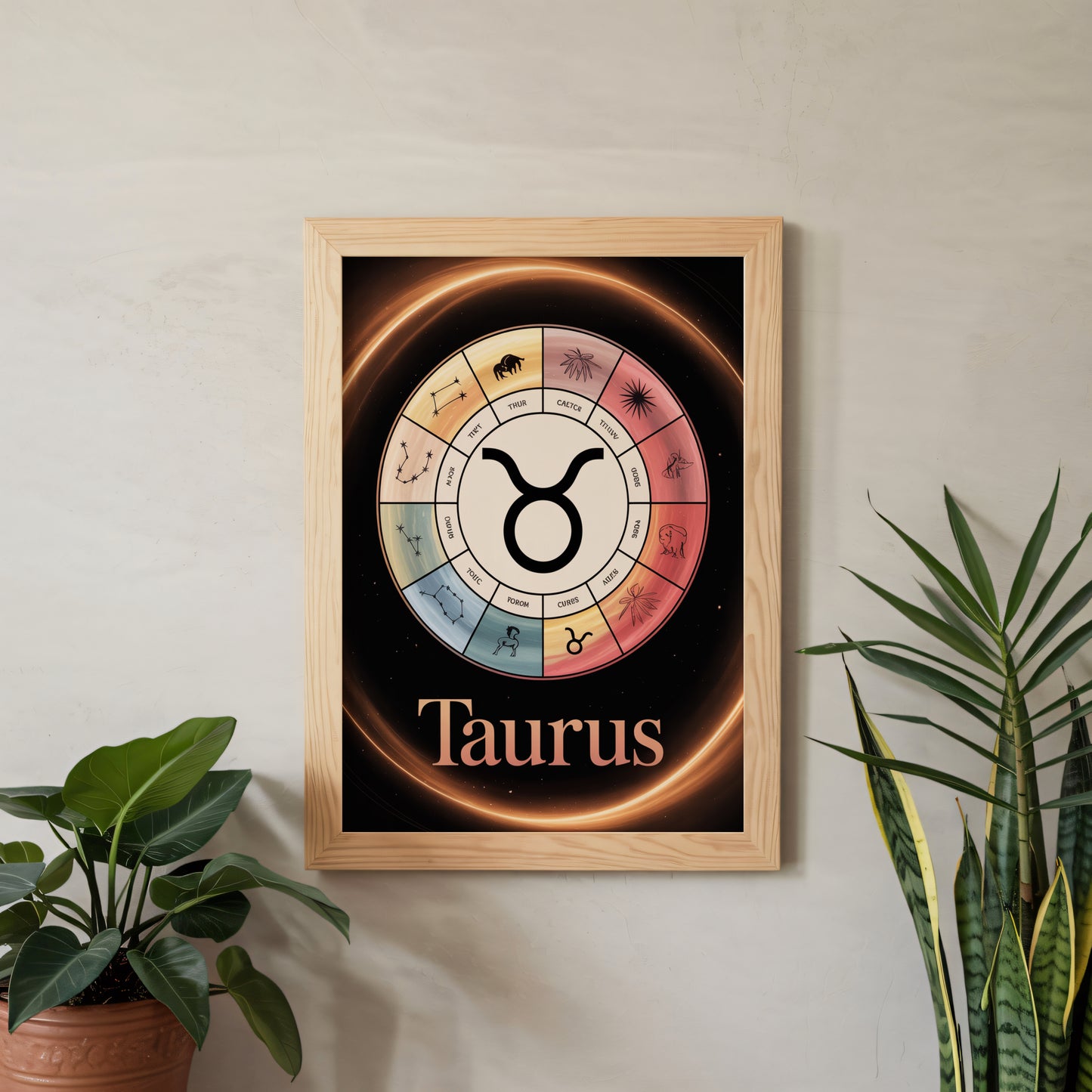 Taurus Circular Wall Art