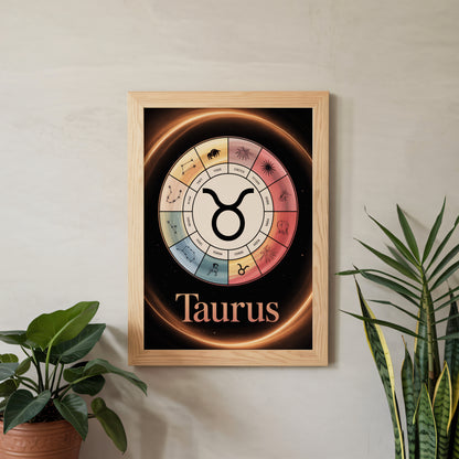Taurus Circular Wall Art