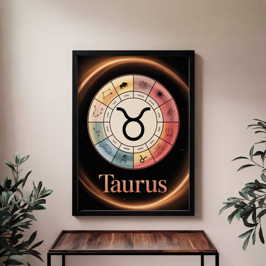 Taurus Circular Wall Art