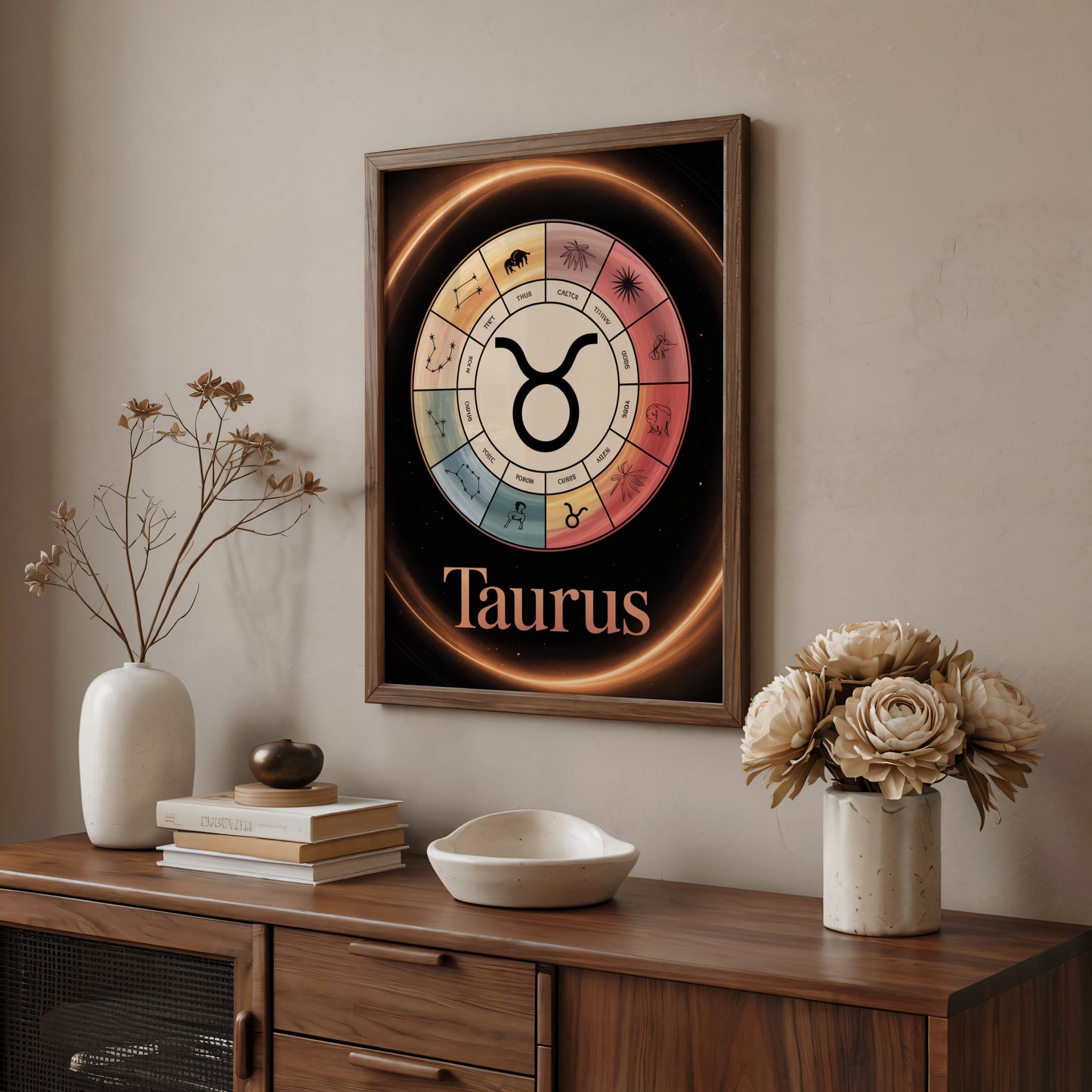 Taurus Circular Wall Art