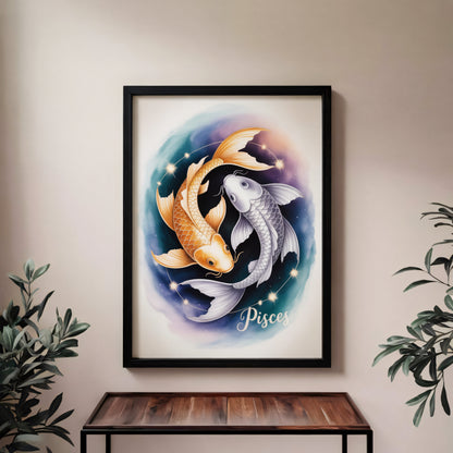 Pisces Dreamy Wall Art