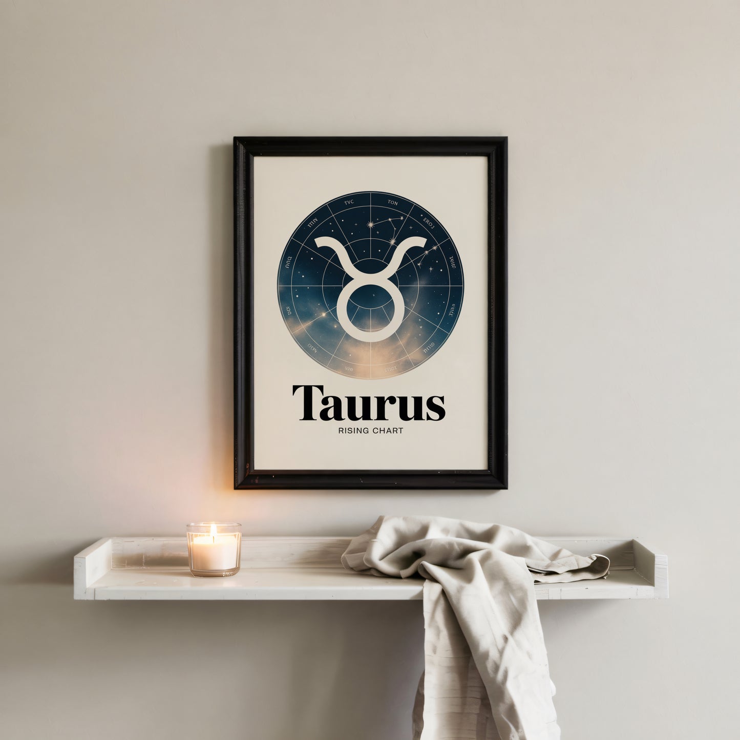 Taurus Birth Wall Art