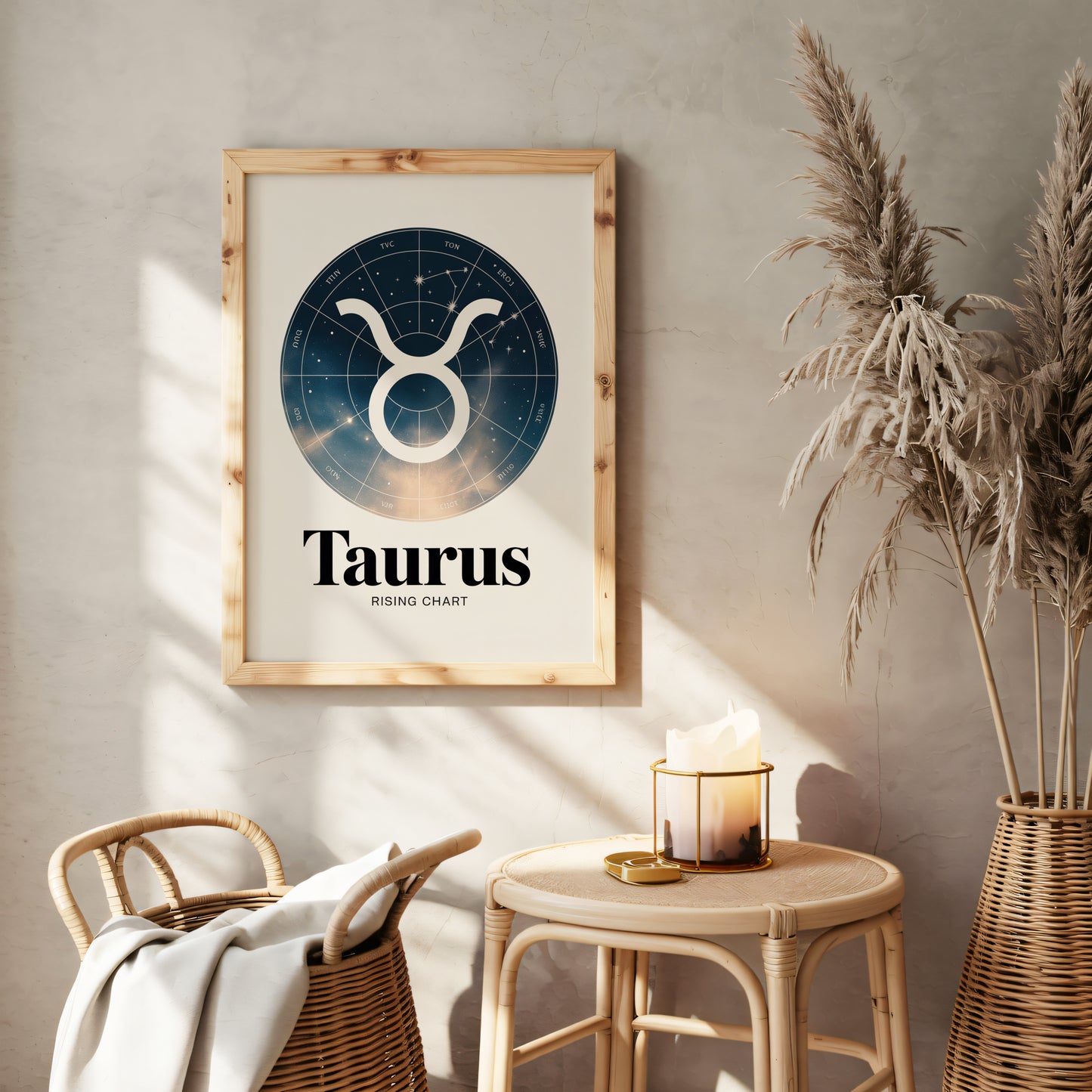 Taurus Birth Wall Art