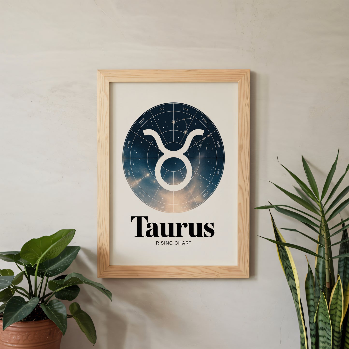 Taurus Birth Wall Art