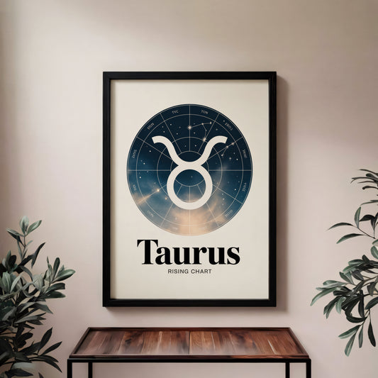 Taurus Birth Wall Art