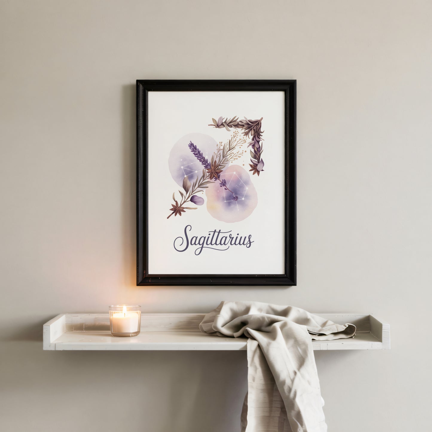 Sagittarius Intricate Wall Art