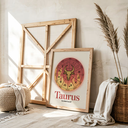 Taurus Colour Warm Wall Art