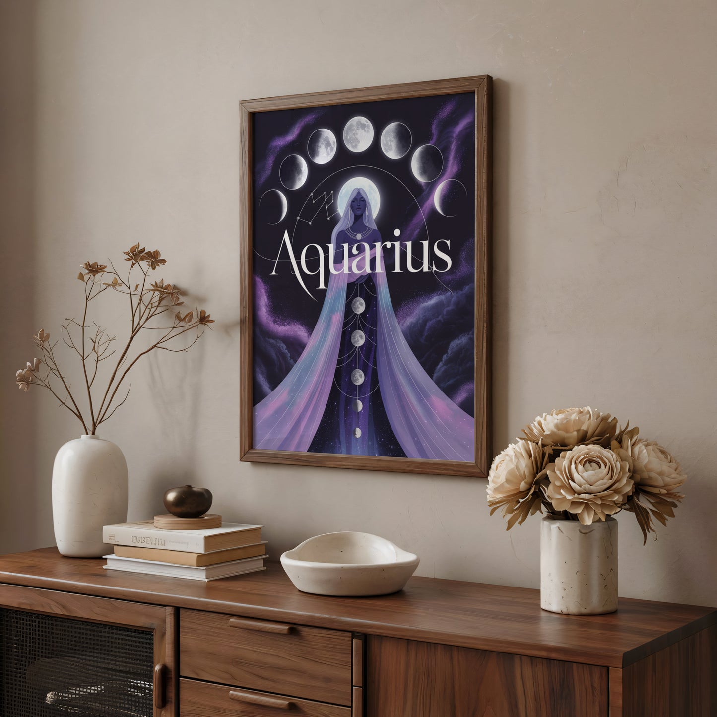 Aquarius Digital Wall Art